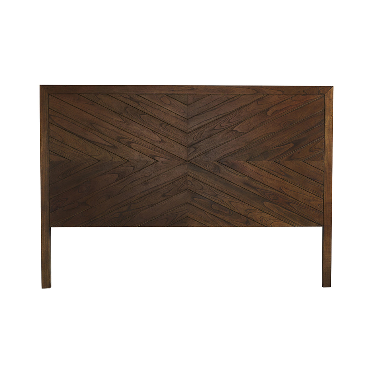 EUGENE - Tête de lit en mindi massif finition noyer 160 cm