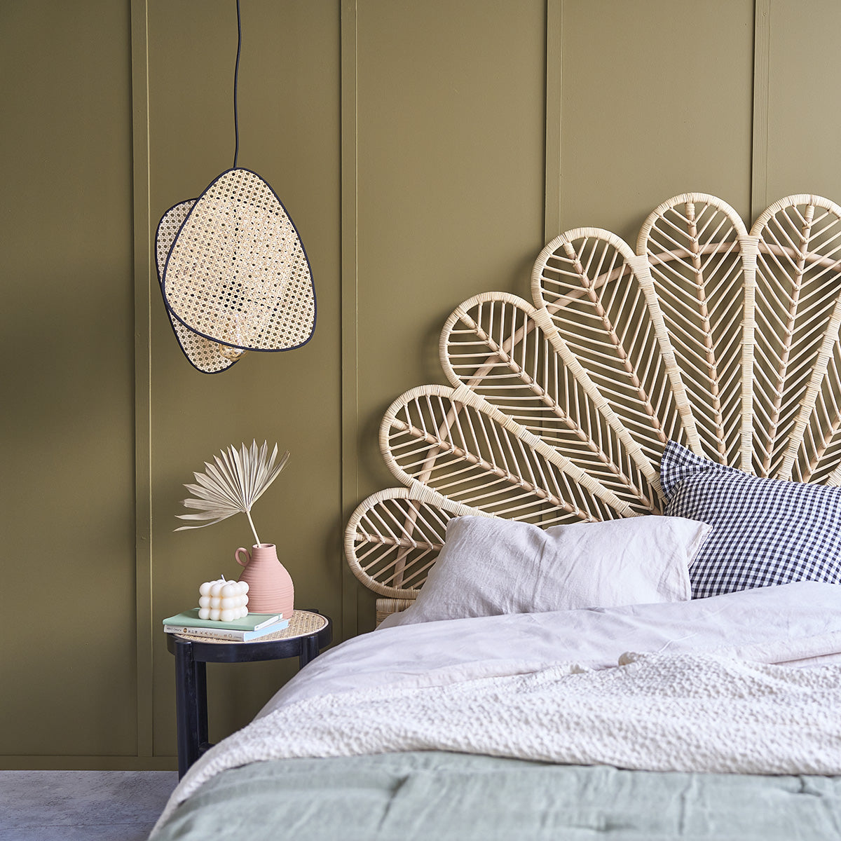 Harmonie naturelle : décorer une chambre verte