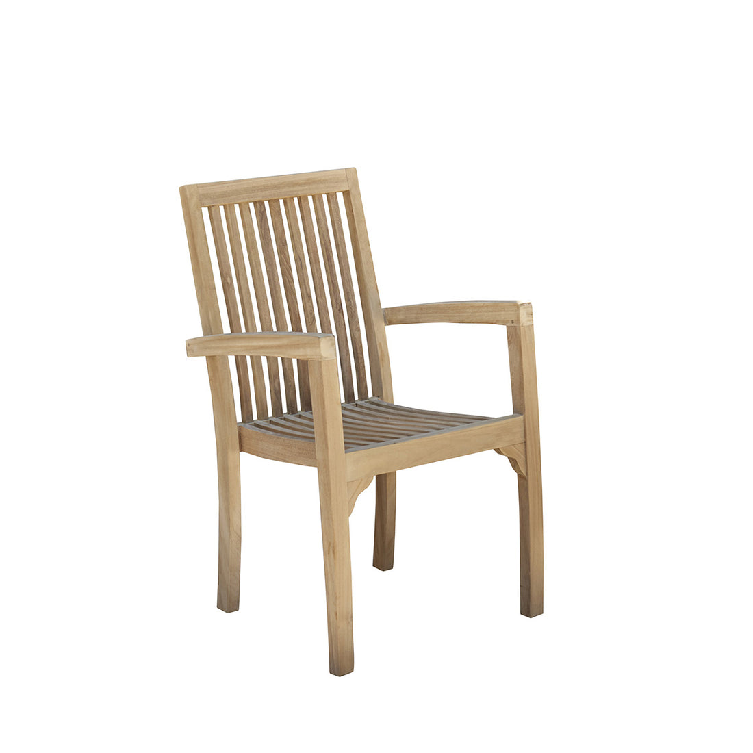 MALTE - Fauteuil de jardin en teck massif