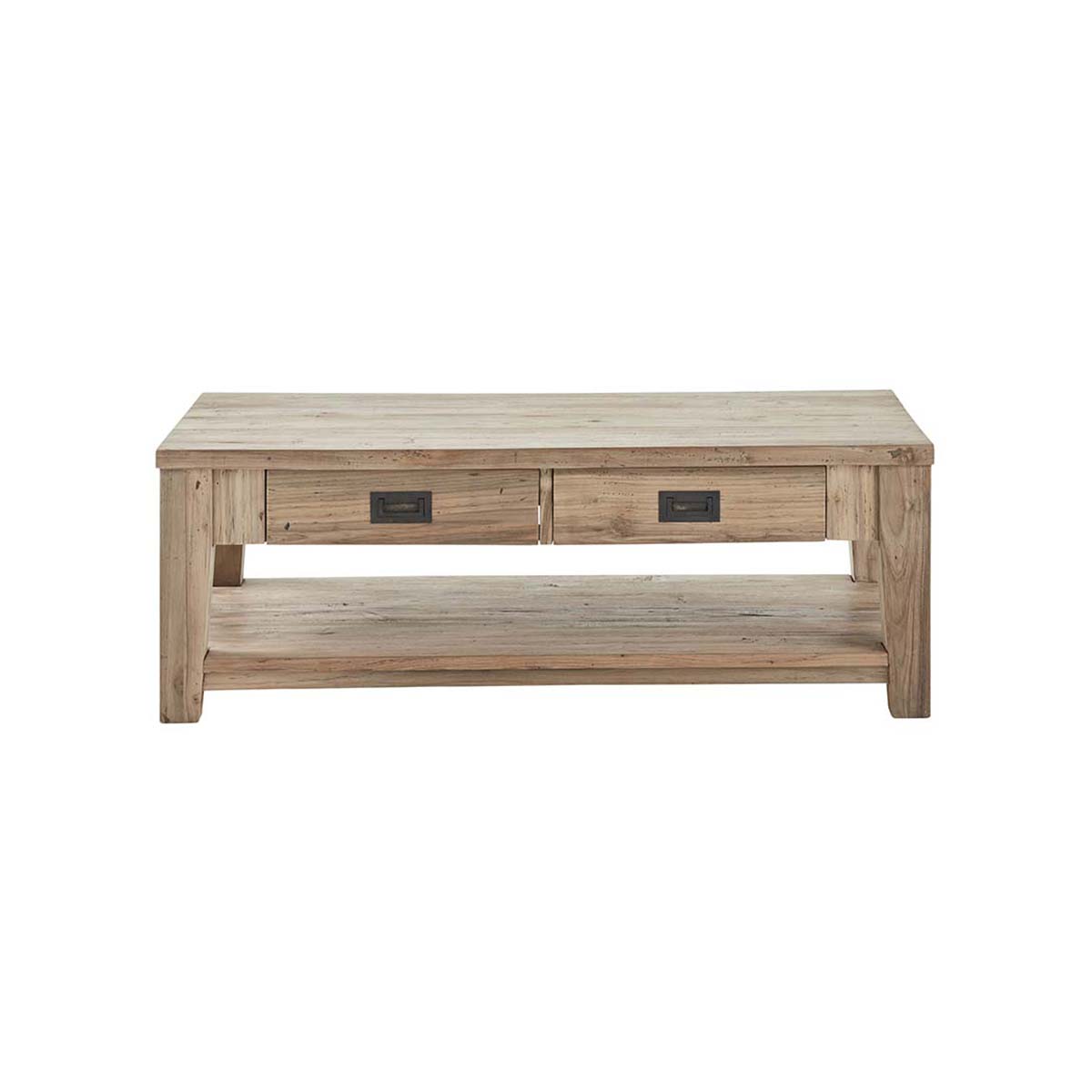 CARGO - Table basse en teck massif recyclé 120 cm