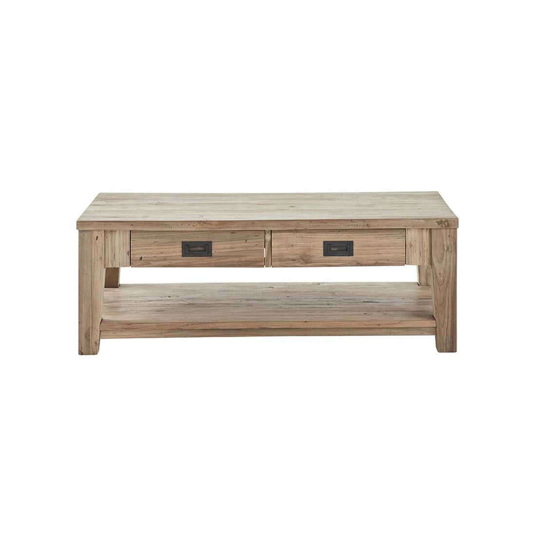 CARGO - Table basse en teck massif recyclé 120 cm