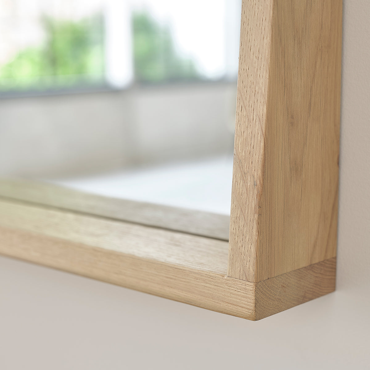 MARGAUX - Miroir rectangulaire en chêne 100x50 cm