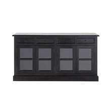 Buffet en acajou massif 160 cm