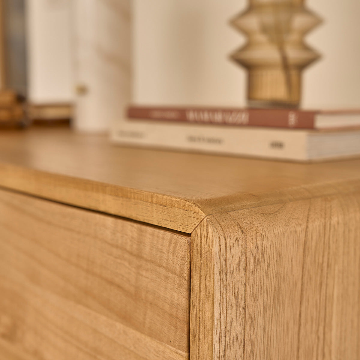 LEOPOLD - Buffet vintage en mindi massif 90 cm