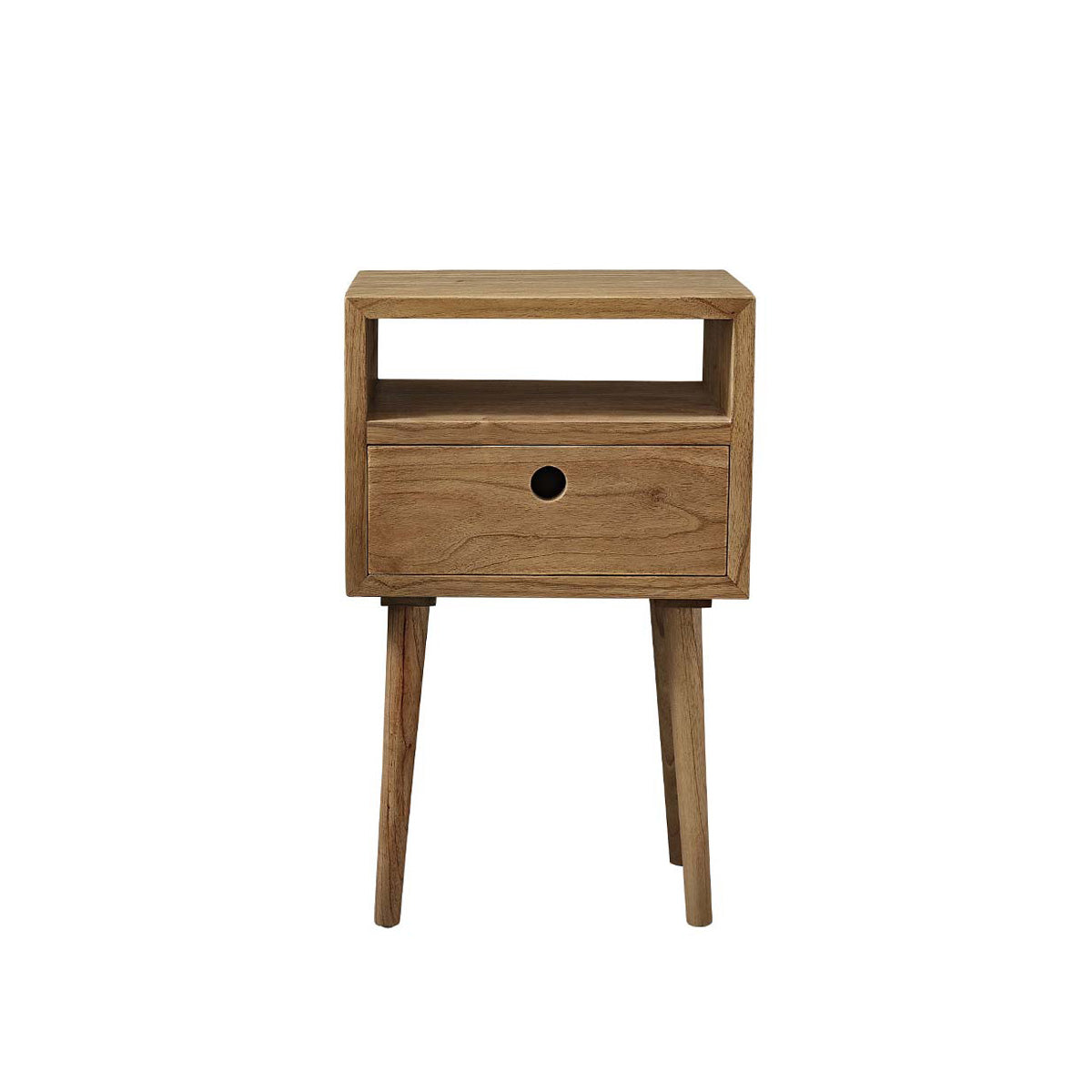 ESMEE - Table de chevet en mindi massif 65 cm