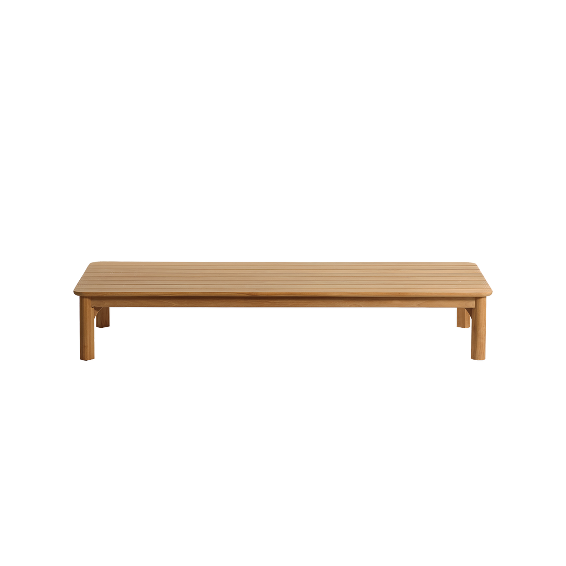 PIANA - Table basse de jardin en teck massif 170 cm