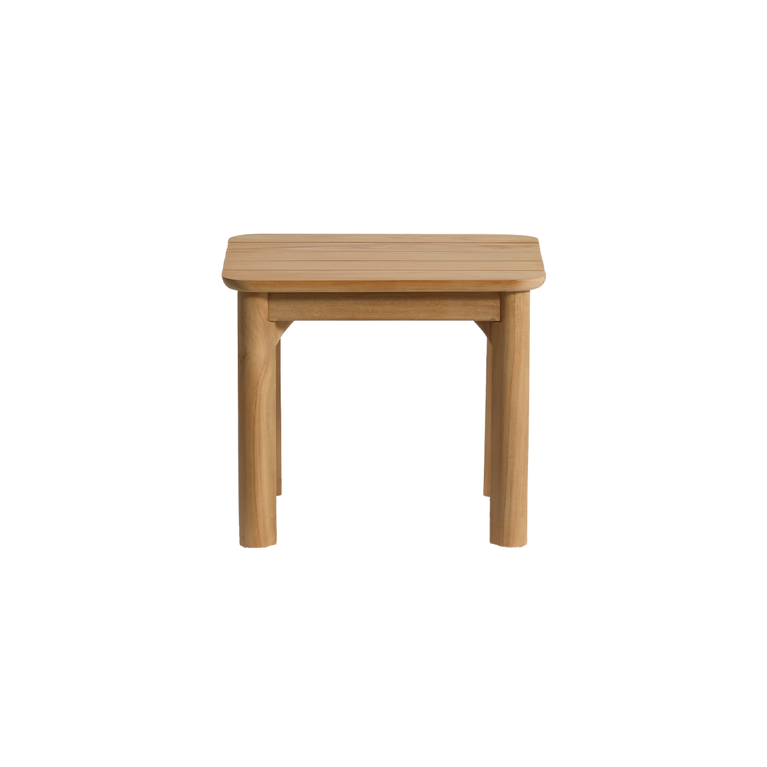 PIANA - Table d'appoint de jardin en teck massif premium