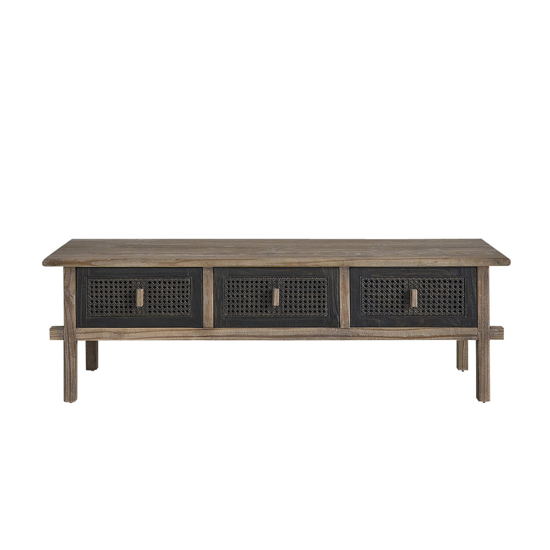 JUNKO - Meuble TV en bois recyclé massif 145 cm