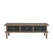 Meuble TV en bois recyclé massif 145 cm