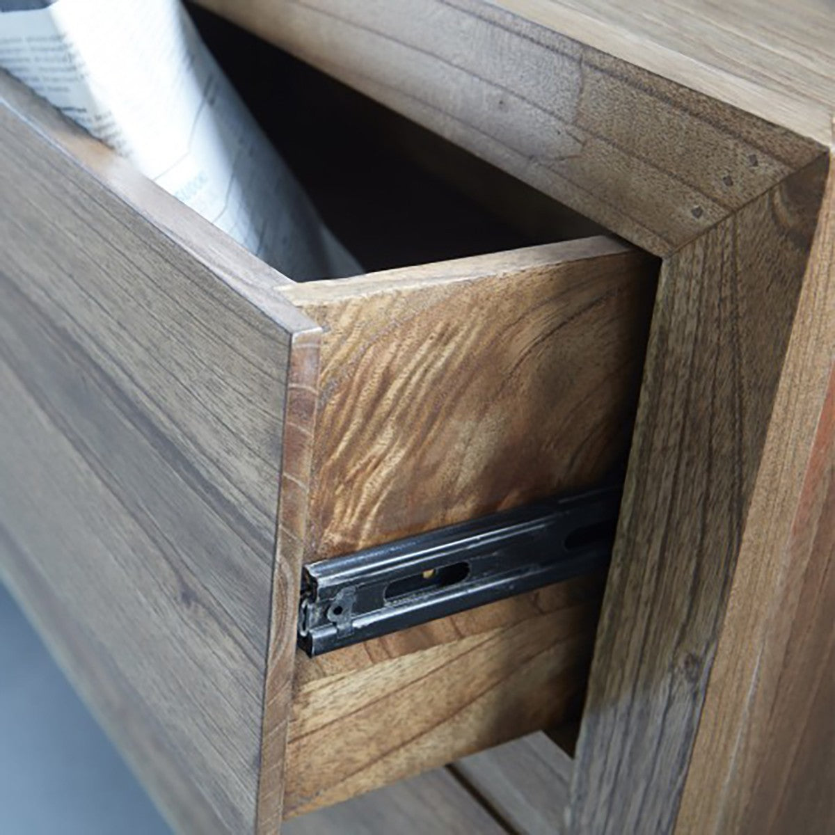 FELIX - Commode en mindi massif 200 cm
