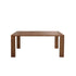Table en mindi finition noyer 8 pers.
