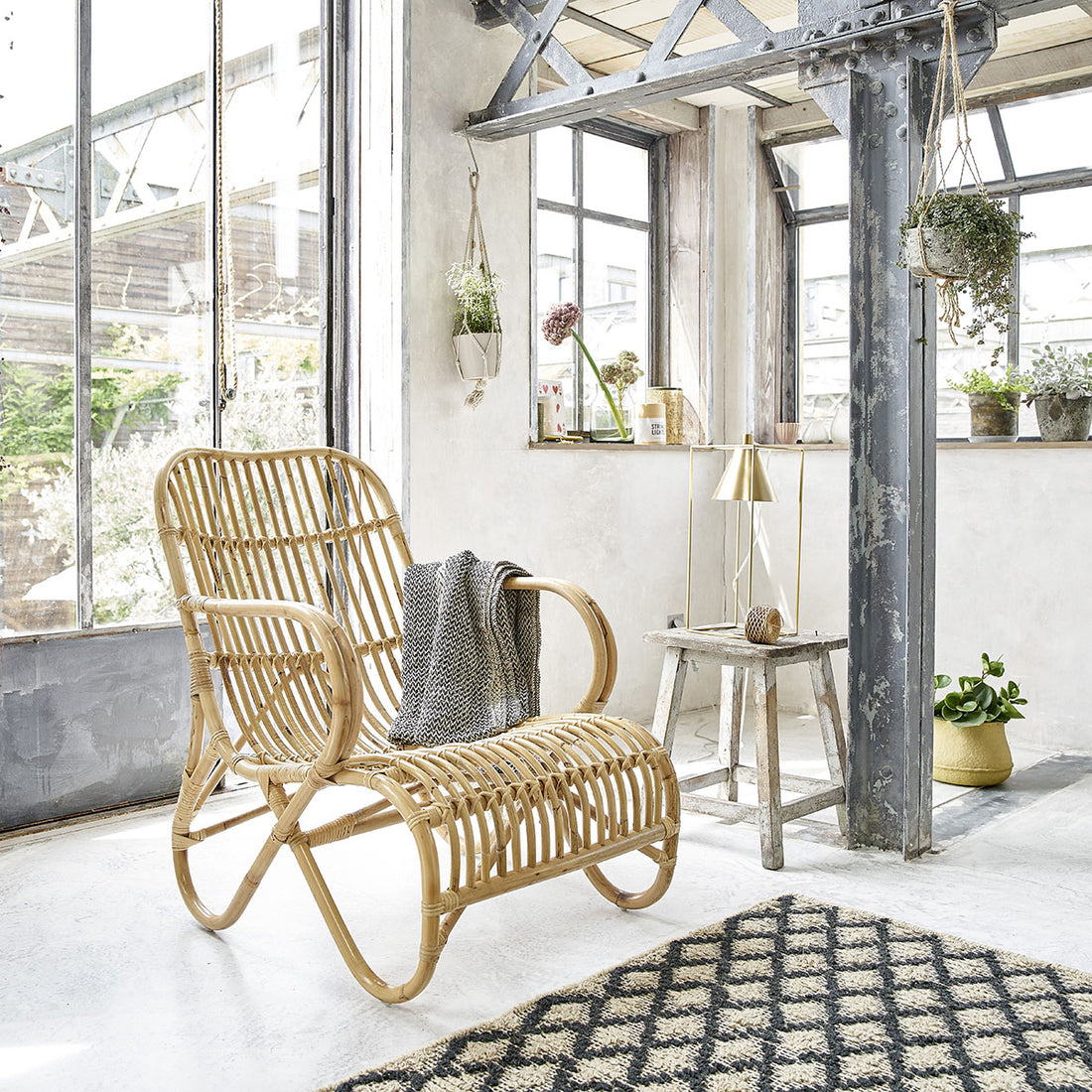 BOHO - Fauteuil en rotin