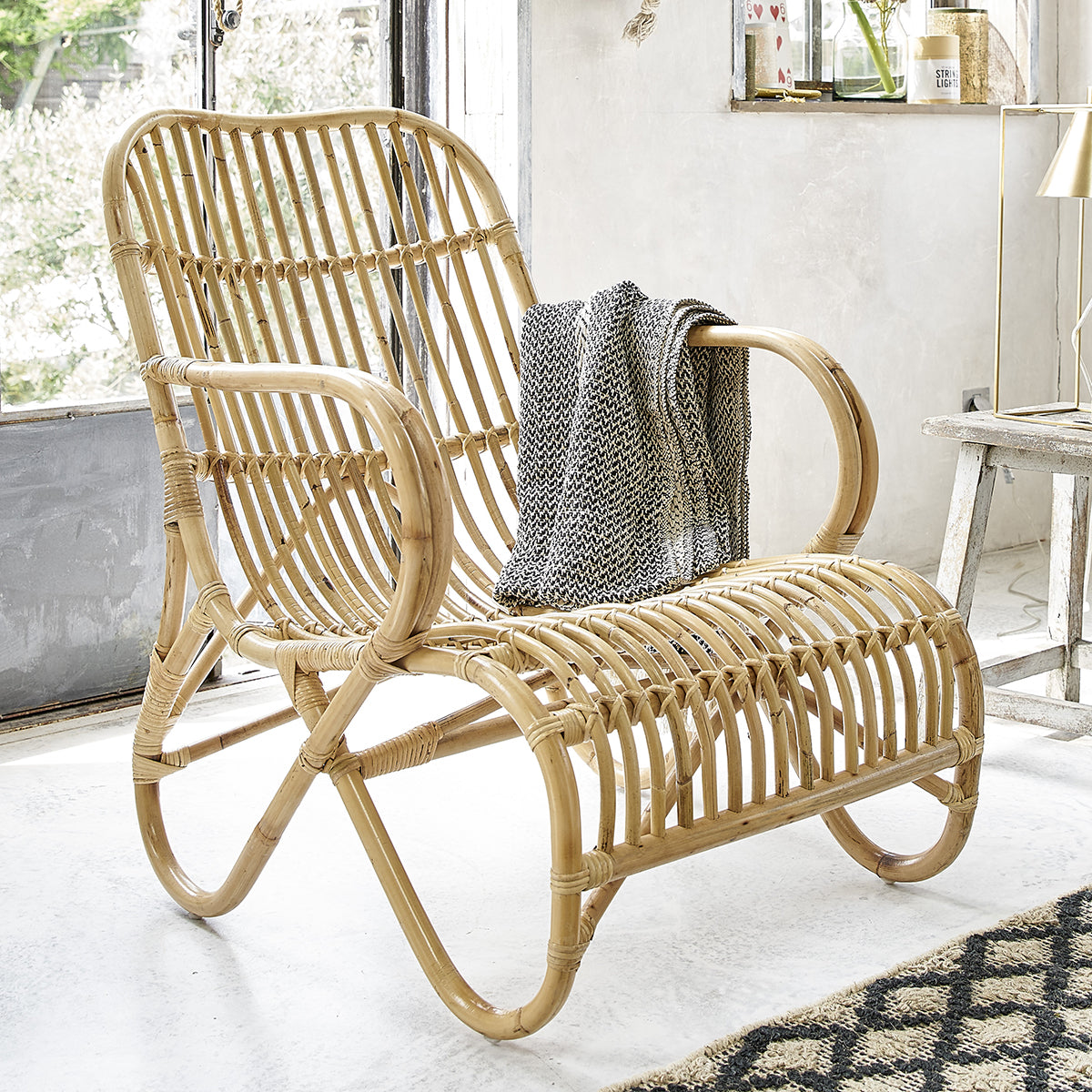 BOHO - Fauteuil en rotin