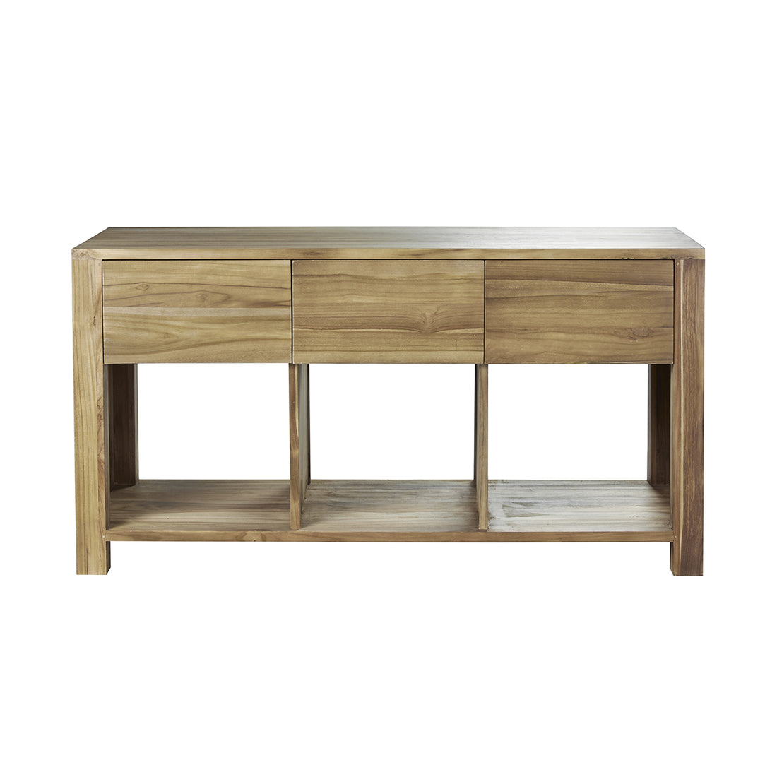 NOA - Meuble sous vasque en teck massif 145 cm
