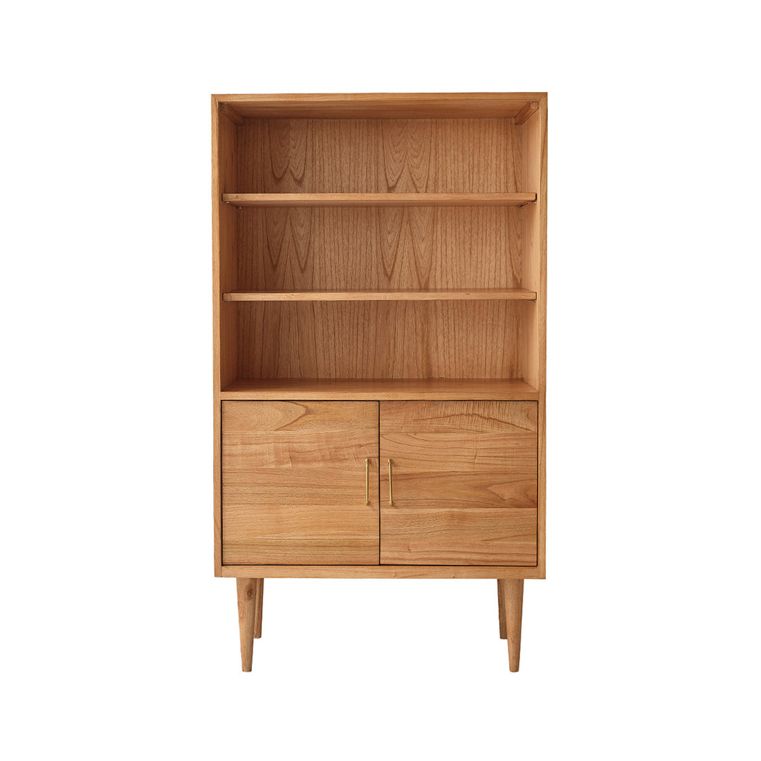 SUZANNE - Bibliothèque haute en mindi massif, H 147 cm
