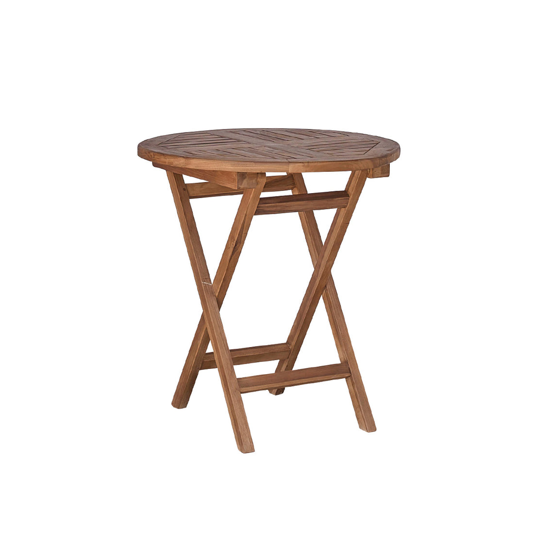 BALI - Table de jardin en teck huilé massif ronde 4 pers.