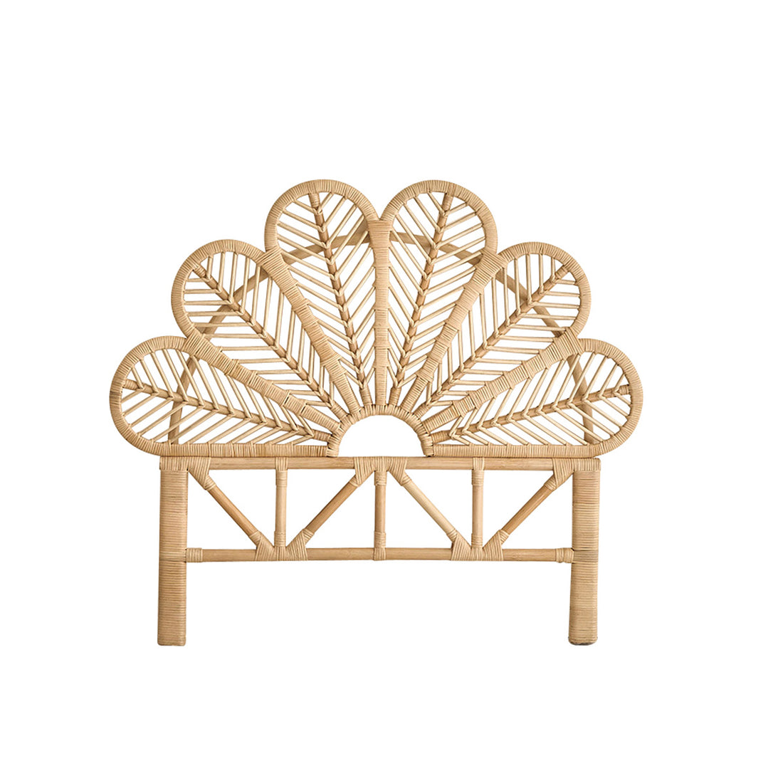 COLETTE - Tête de lit en rotin 90 cm