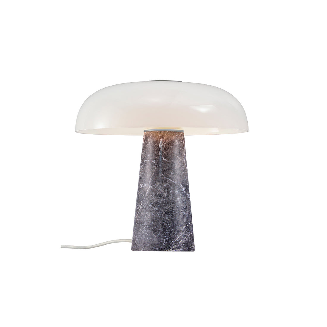 Lampe à poser en marbre gris