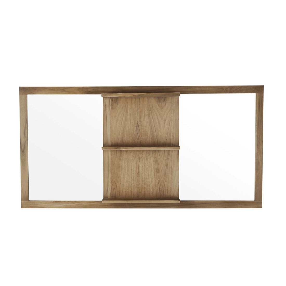 Miroir en teck massif rectangulaire 160x80 cm