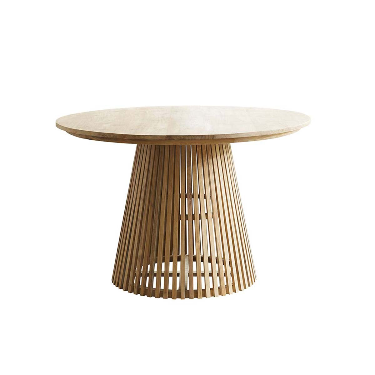 VICTORIA - Table en teck massif ronde 4 pers.