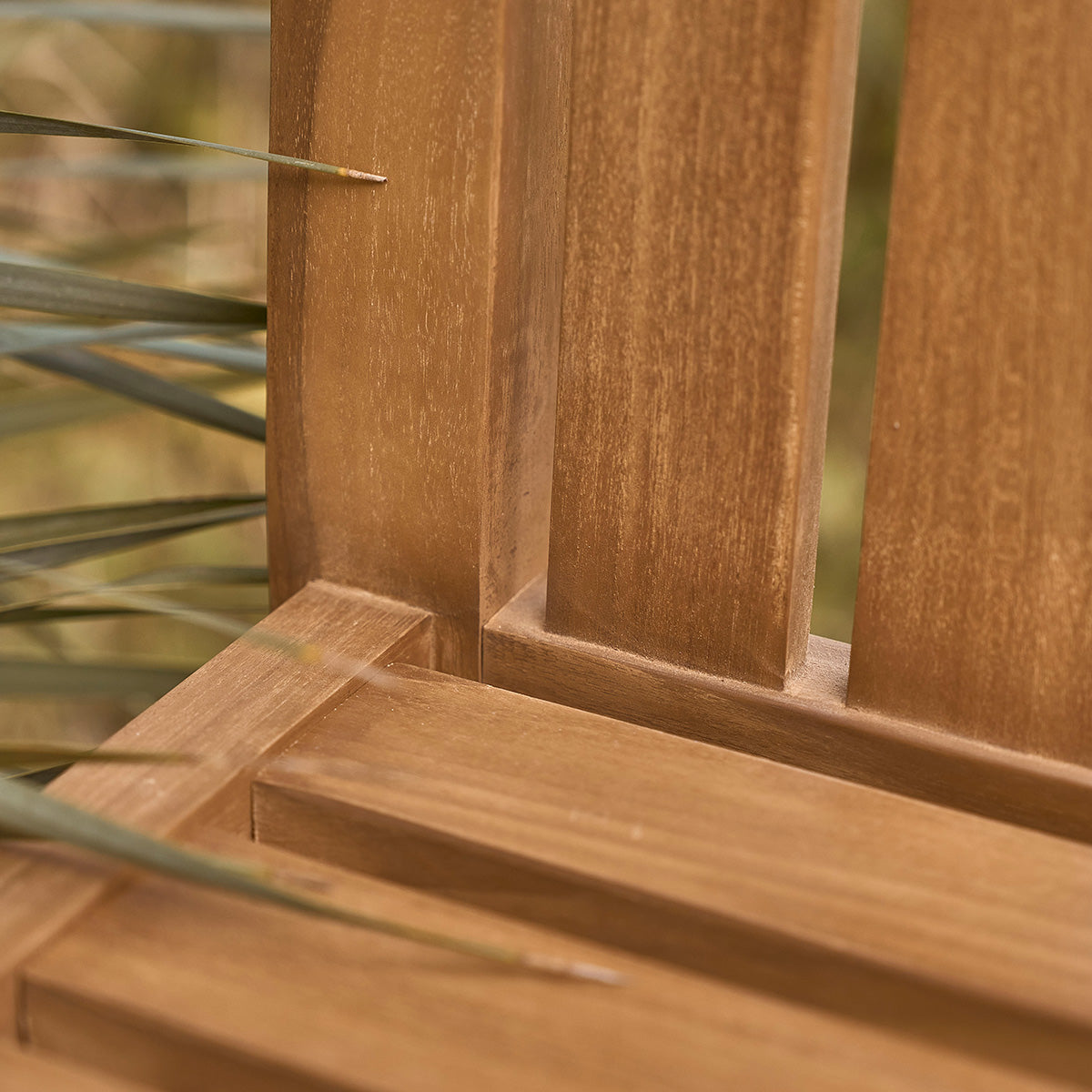 MALTE - Banc de jardin en teck massif 160 cm