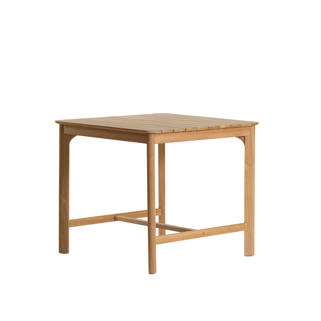PIANA - Table haute de jardin en teck massif 4 pers.