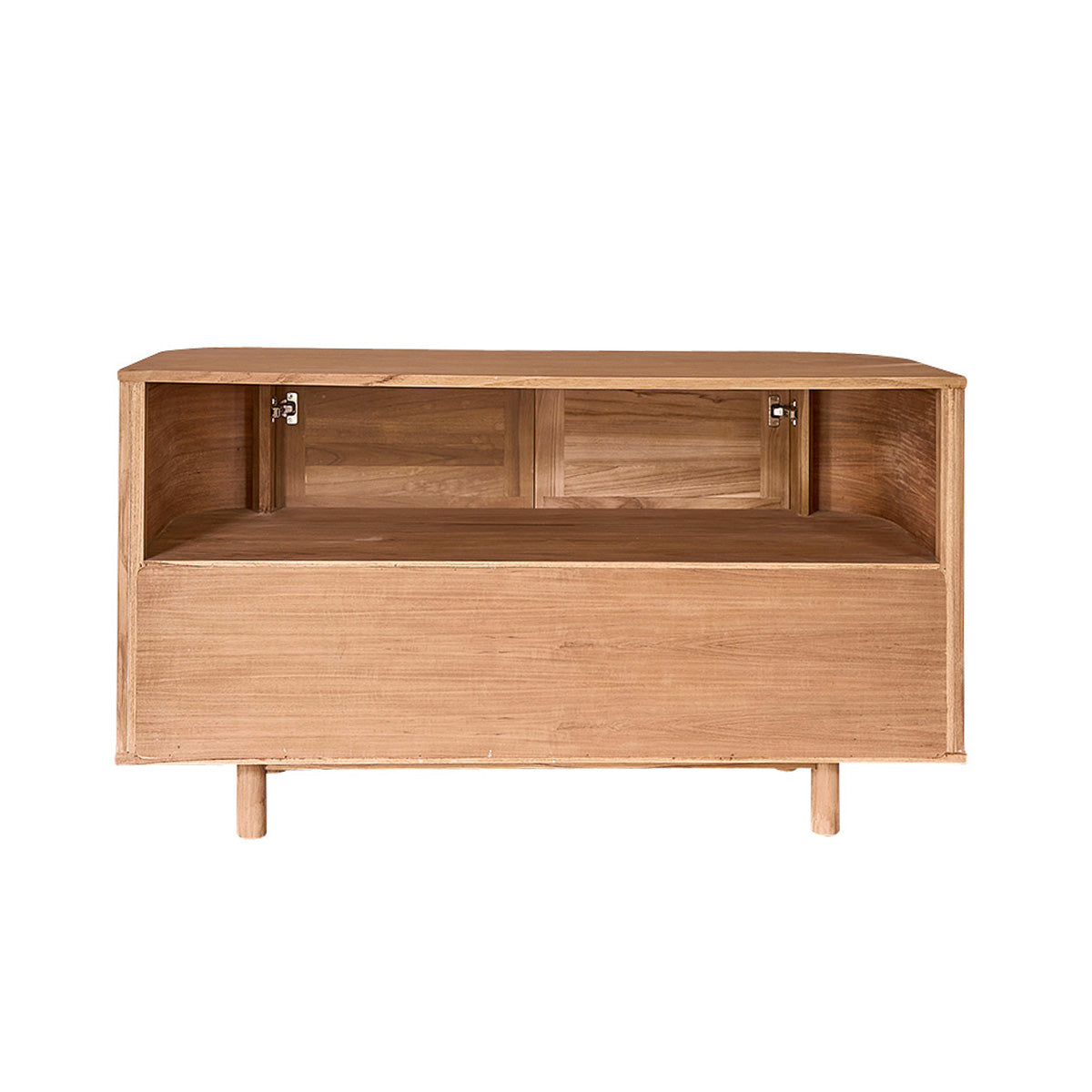 COLINE - Meuble sous vasque en teck massif 140 cm