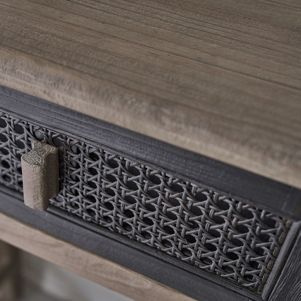 JUNKO - Console en bois recyclé massif 110 cm