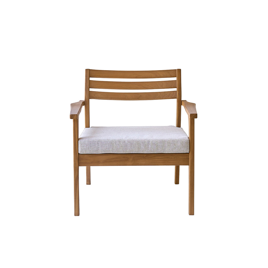 BARI - Fauteuil de jardin en teck massif