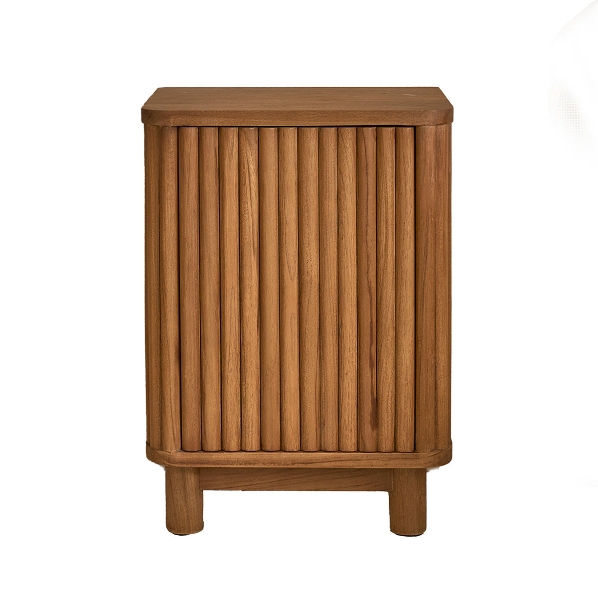 COLINE - Table de chevet en bois de teck