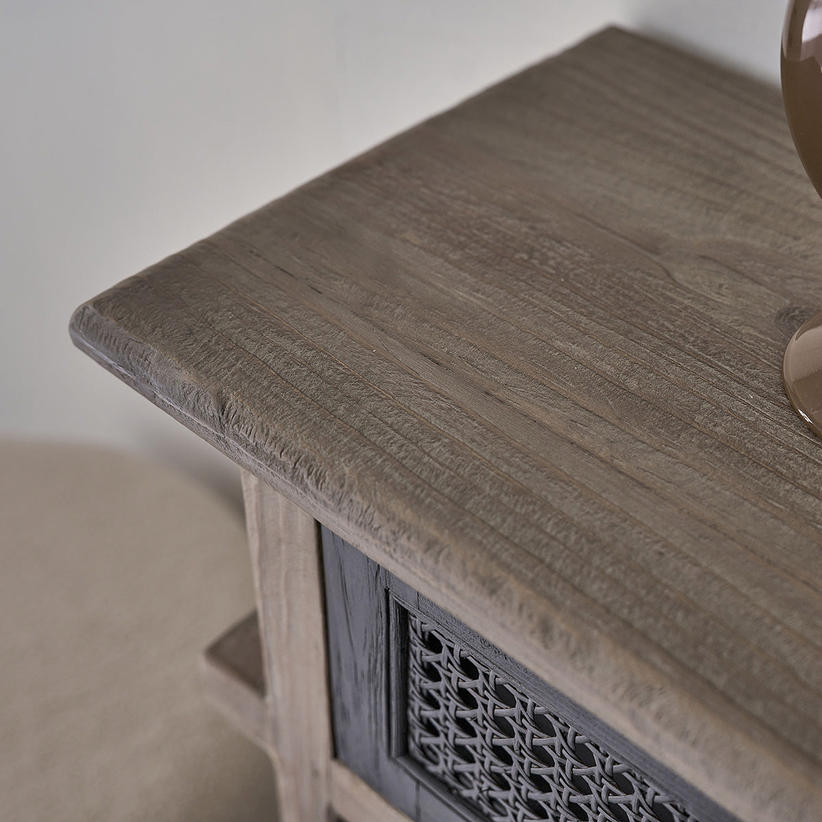 JUNKO - Console en bois recyclé massif 110 cm