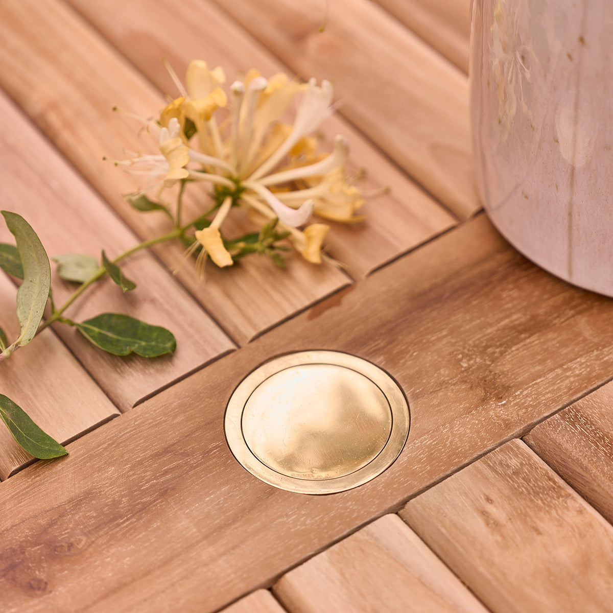 MALTE - Table de jardin en teck massif 8 pers.