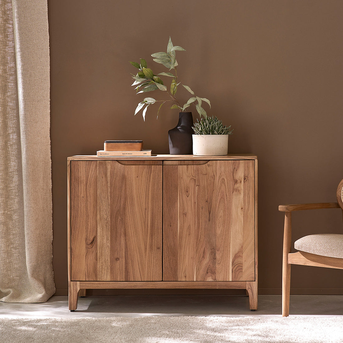 SAMSO - Buffet en acacia massif 100 cm