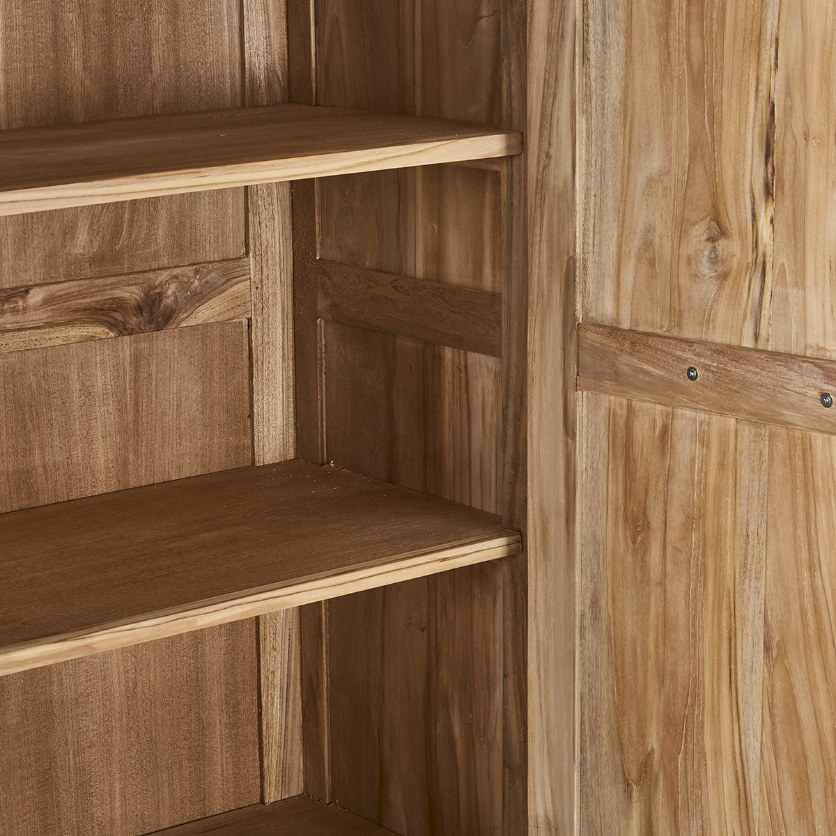 ALDO - Armoire en teck massif 115 cm