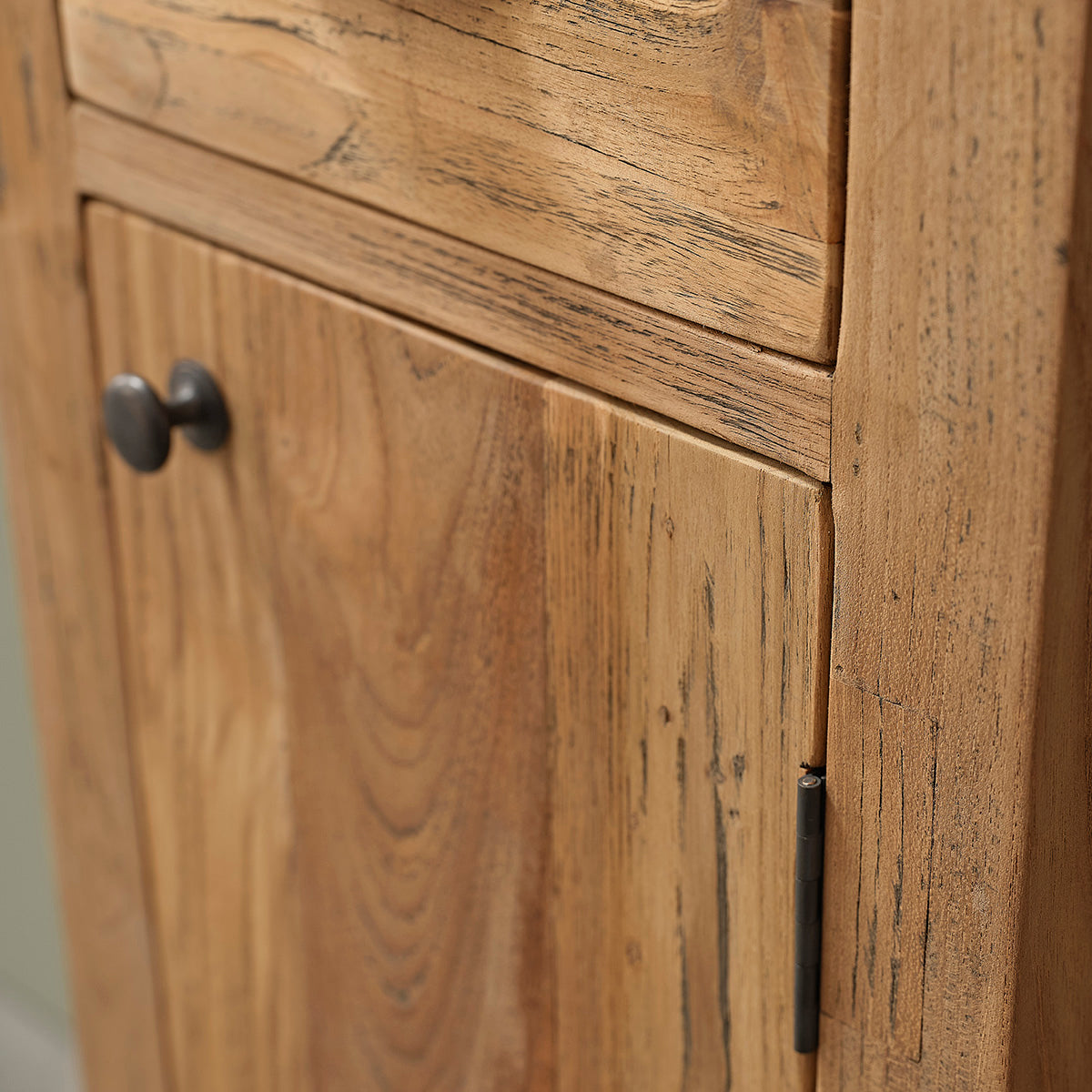 AUSTIN - Colonne en teck massif recyclé 170 cm