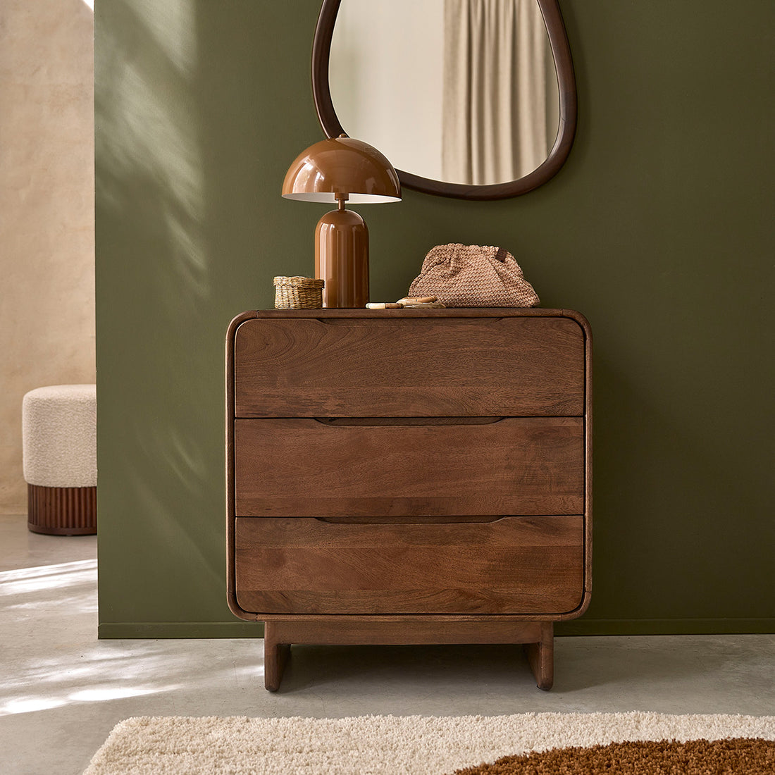 SOFIA - Commode en manguier massif 70 cm