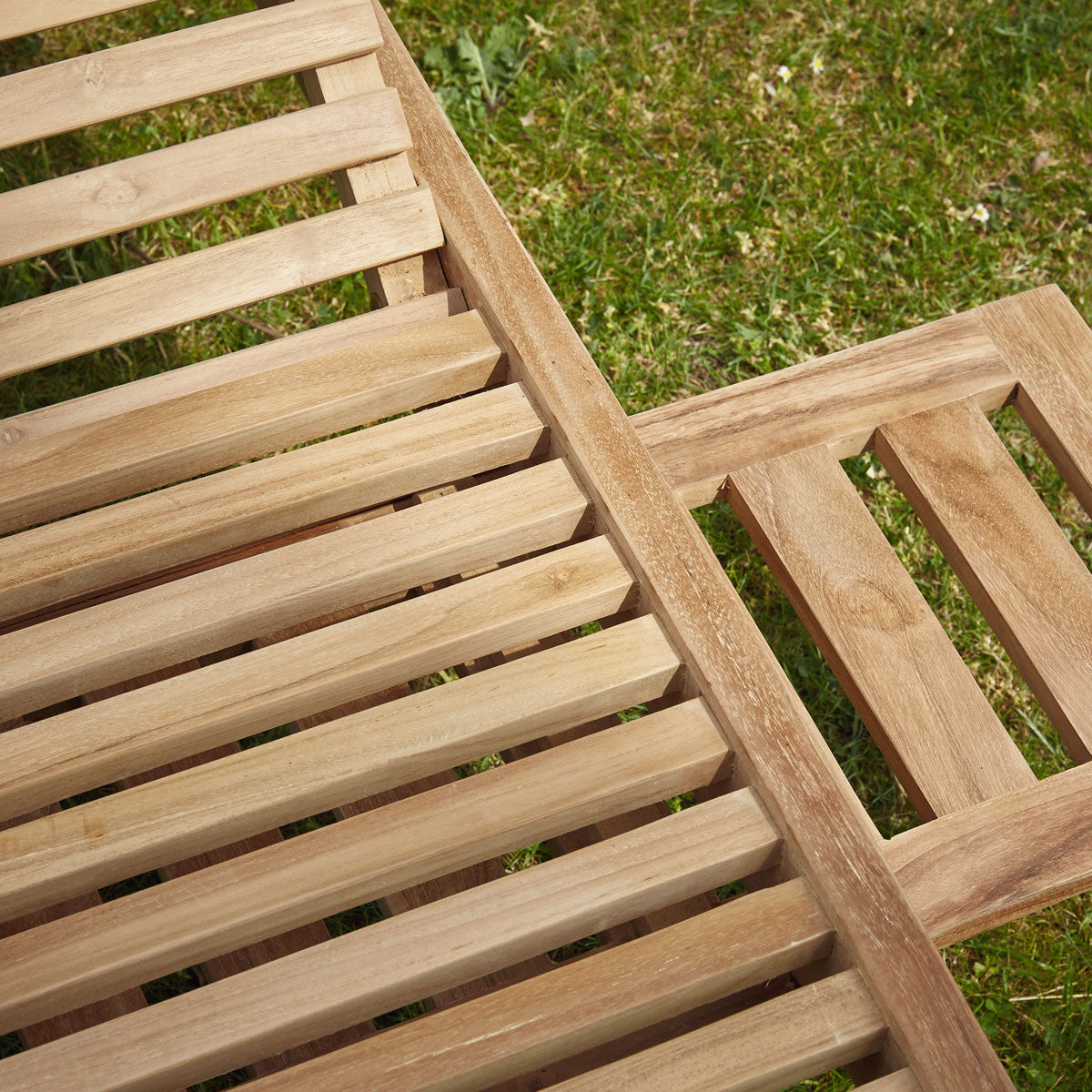 MALTE - Bain de soleil en teck massif