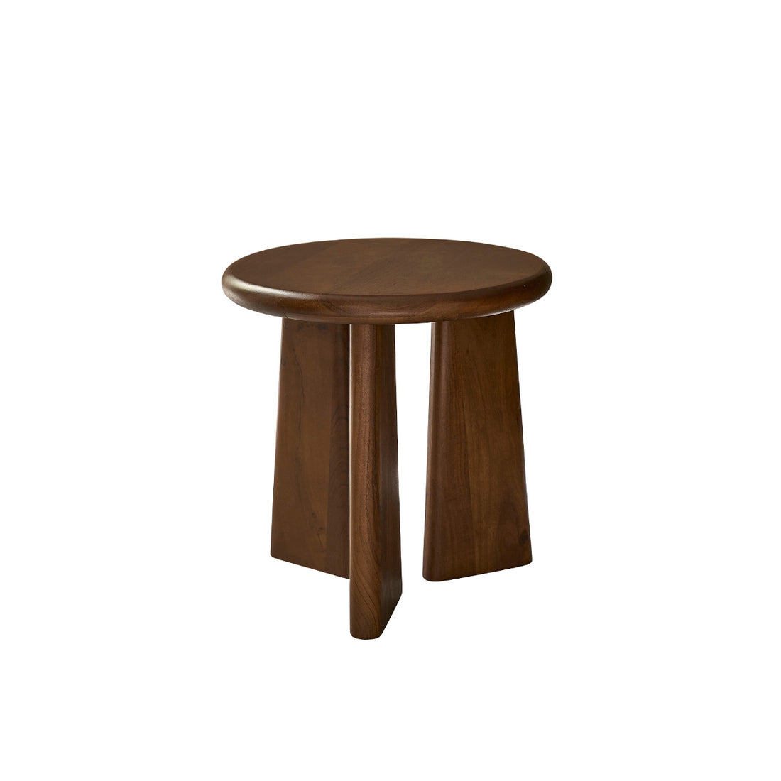 ANNA - Table d'appoint en bois d'acacia ronde