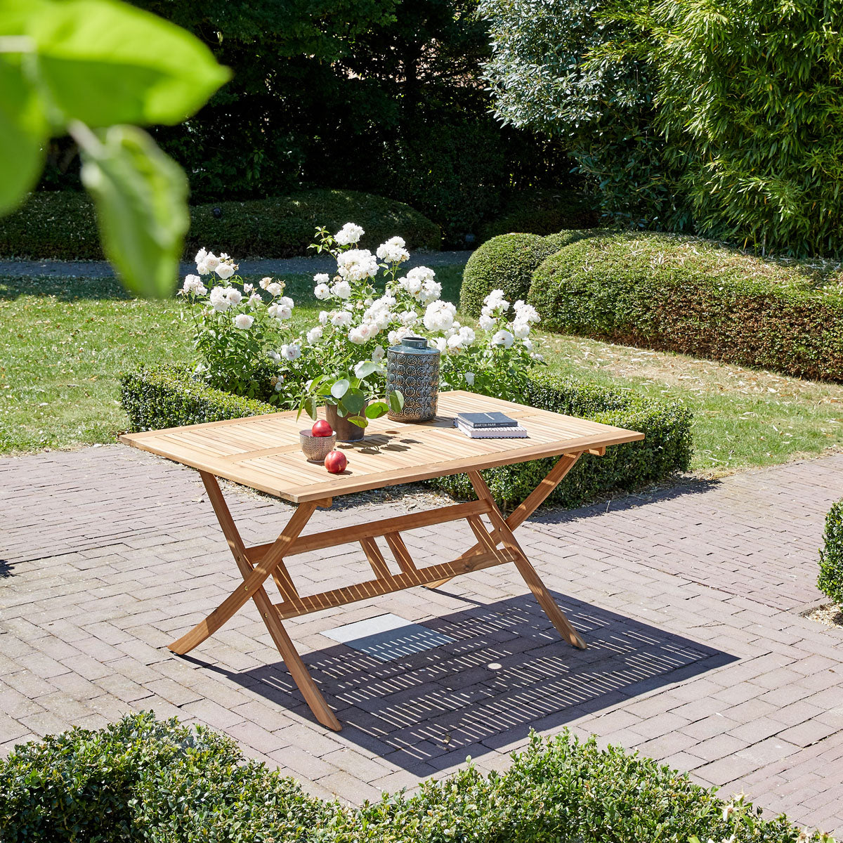 HANOÏ - Table de jardin en acacia massif FSC® 6 pers.