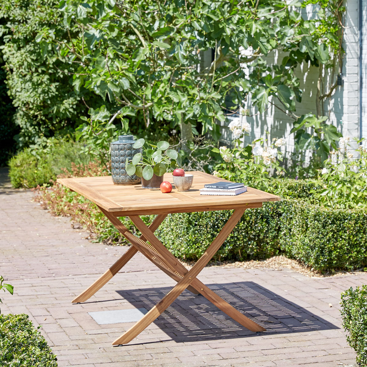HANOÏ - Table de jardin en acacia massif FSC® 6 pers.