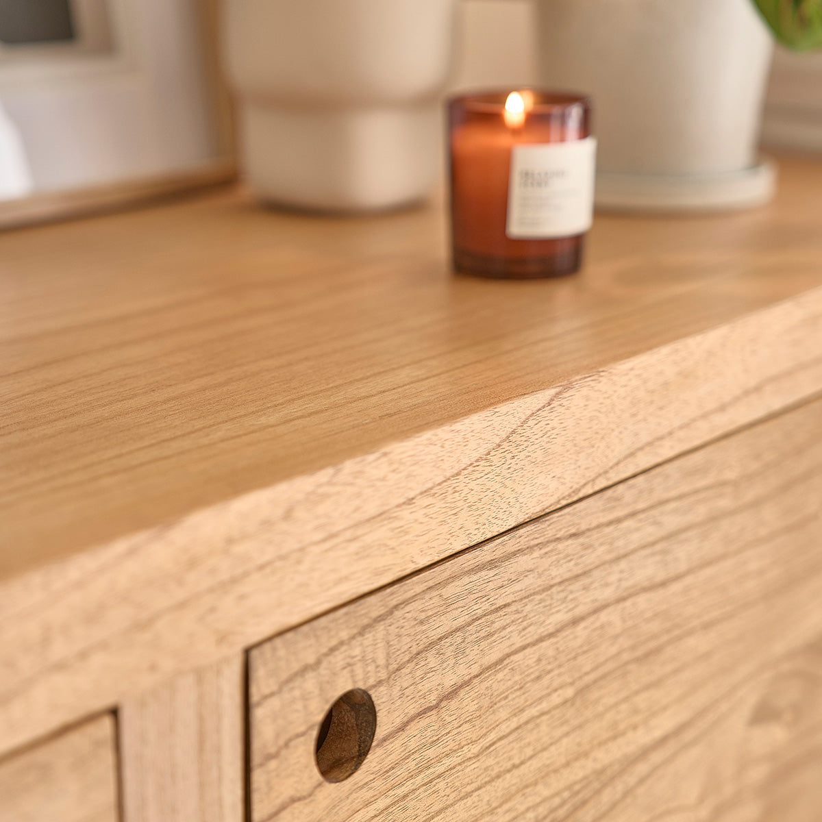 SACHA - Commode en mindi massif 180 cm