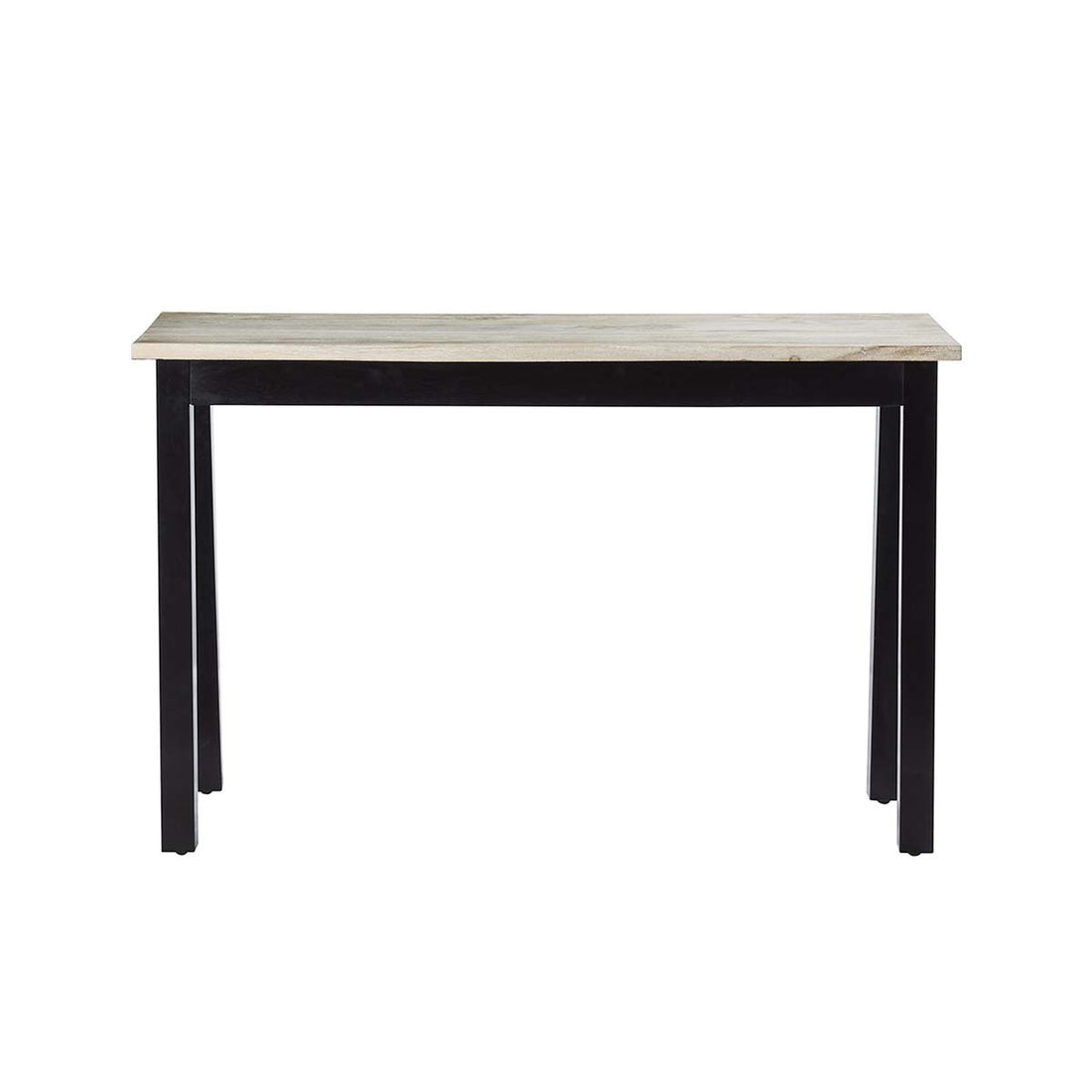 LONDRES - Console en acajou et teck massif 120 cm