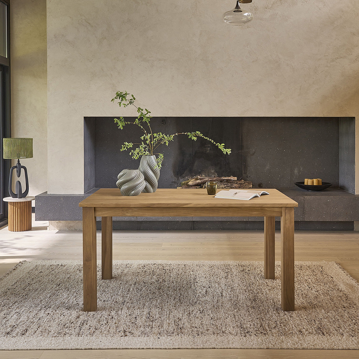 BOSTON - Table en teck massif 6 pers.