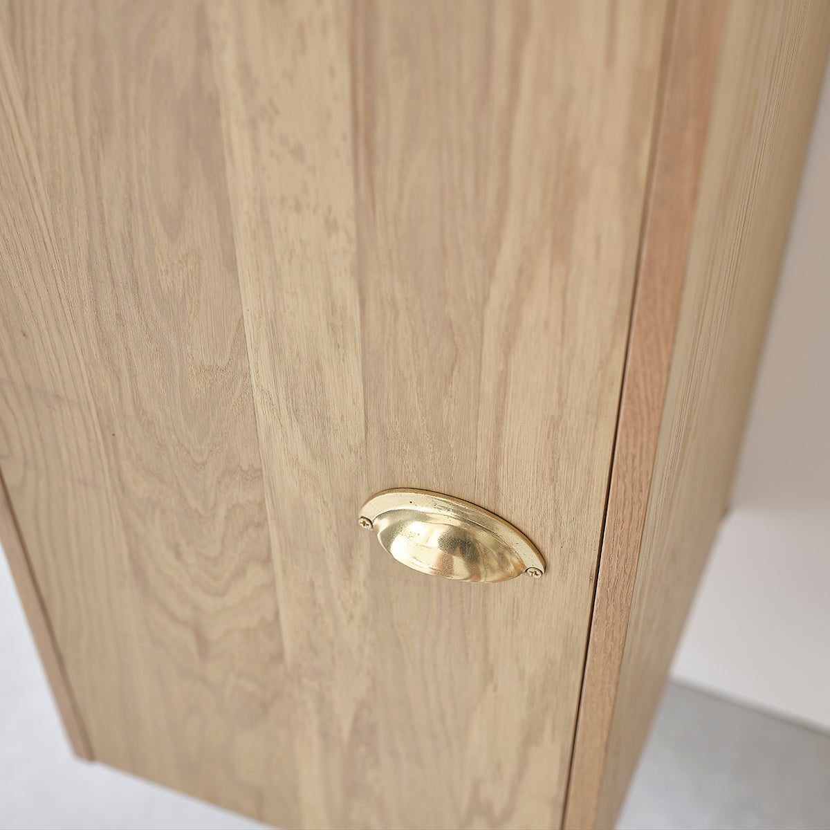 MARGAUX - Colonne de salle de bain en chêne massif 150 cm