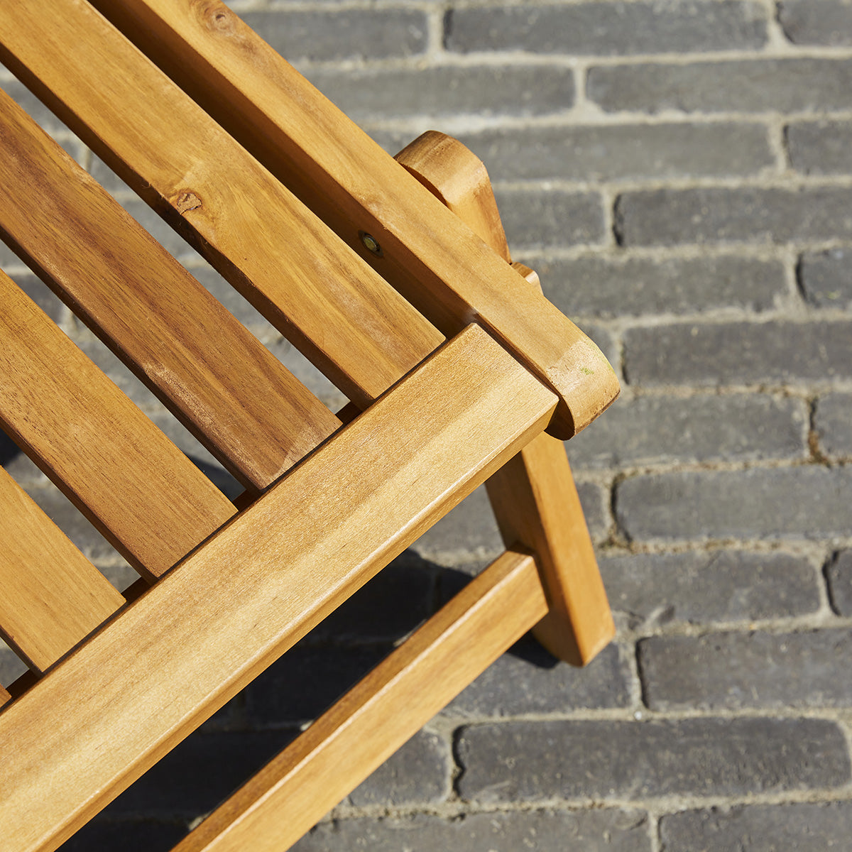 HANOÏ - Bain de soleil en acacia massif