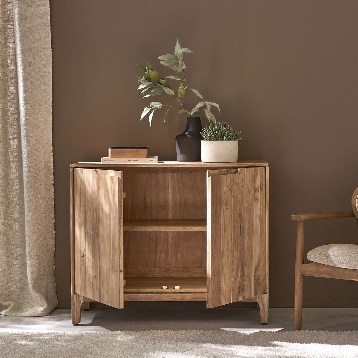 SAMSO - Buffet en acacia massif 100 cm