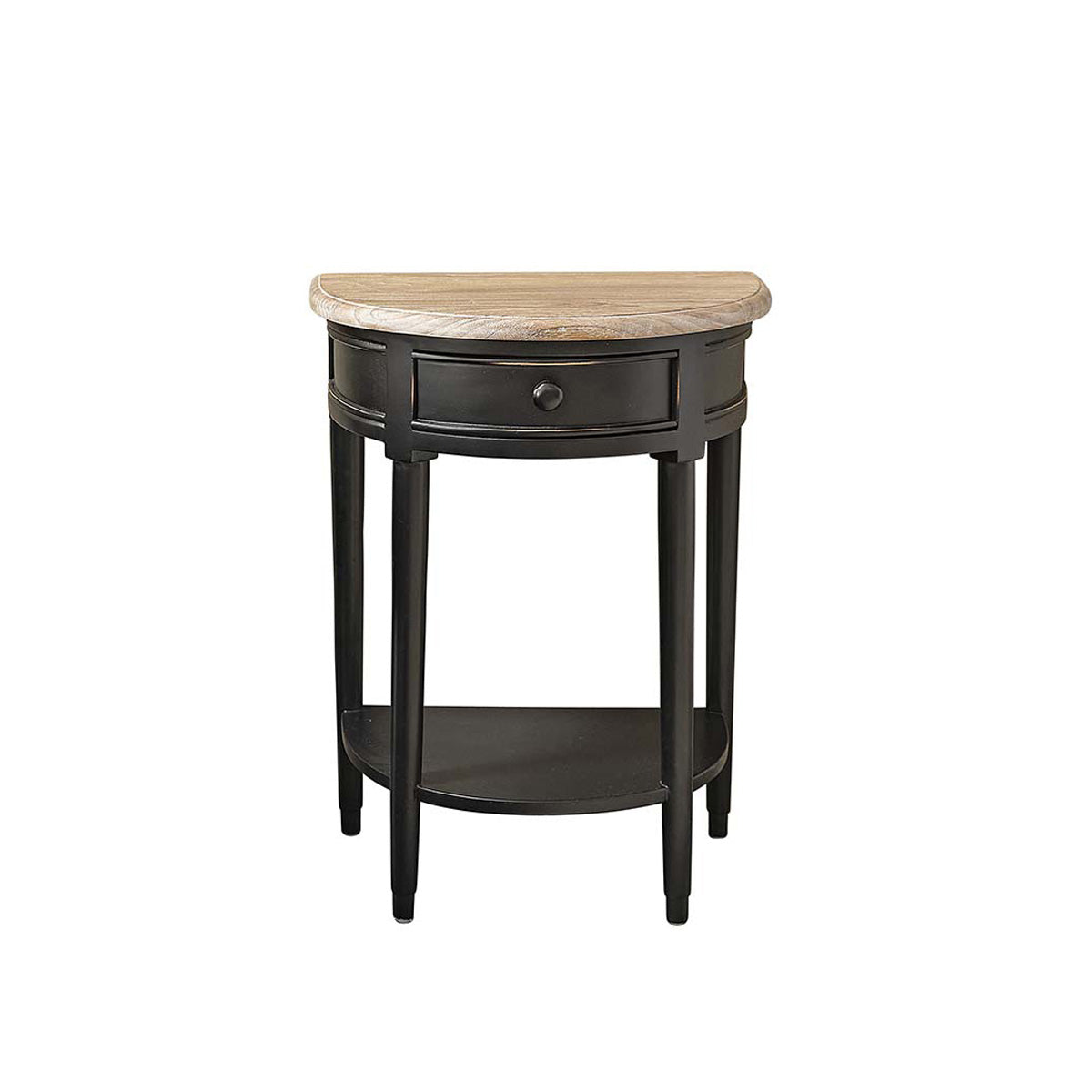 BASTIDE - Table de chevet en acajou massif