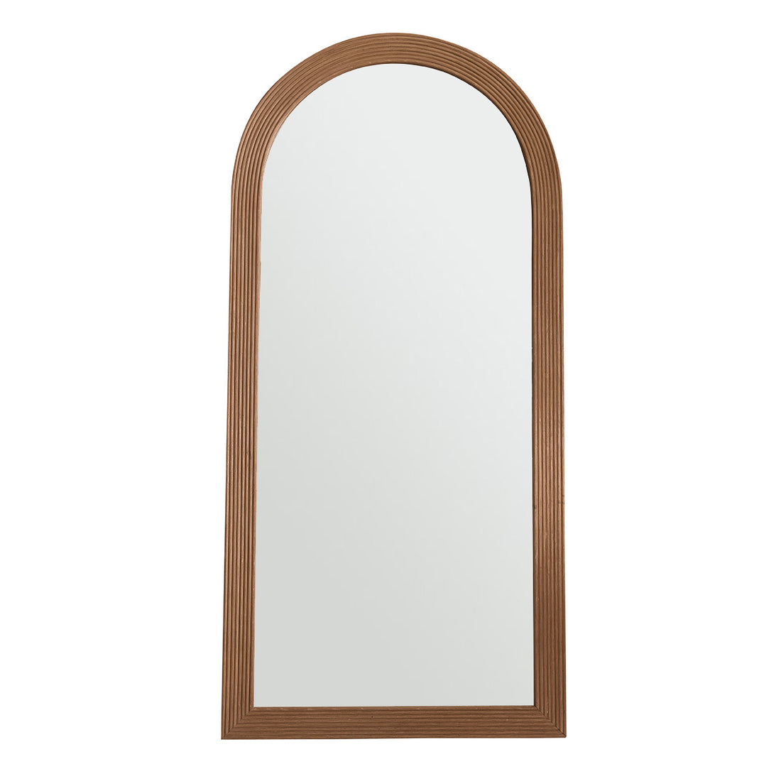 LEON - Miroir en rotin 190x91 cm