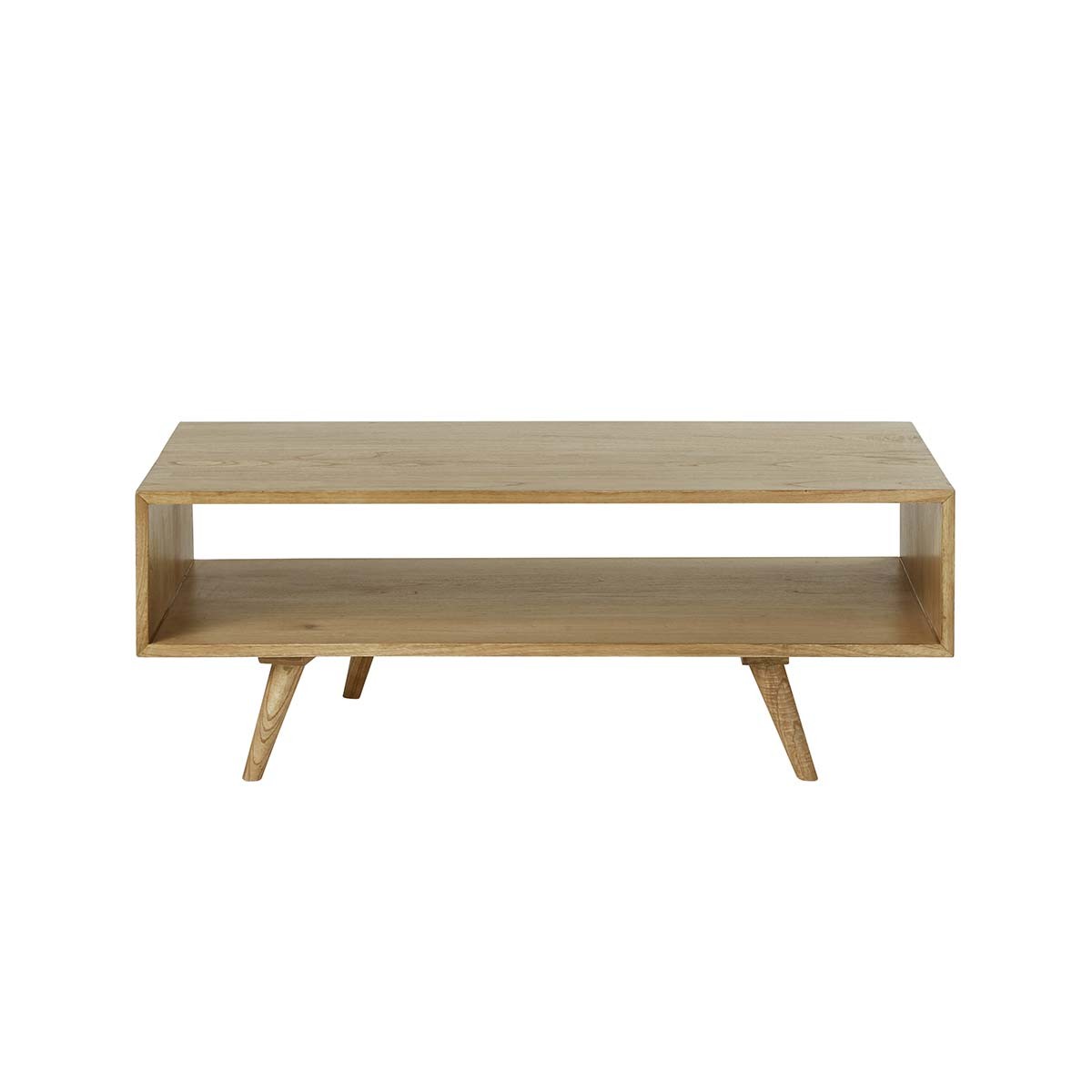 ODDA - Table basse en mindi massif 120 cm