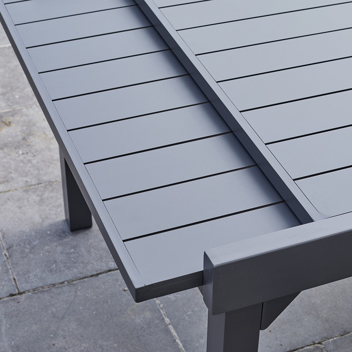 MODULO - Salon de jardin en aluminium extensible 6/10 pers.